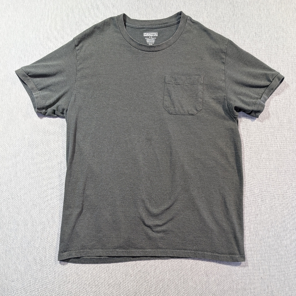 Dakota Work T-Shirt Men's XL Green Cotton